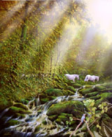 Licornes a la riviere d'argent