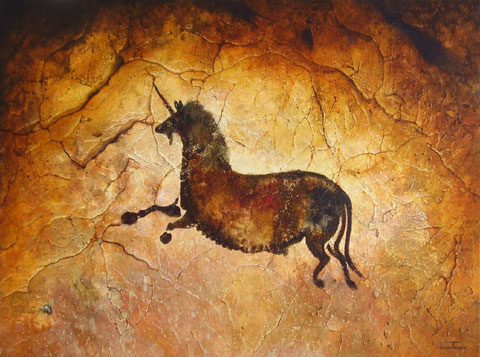 Lascaux,la salle dela licorne - TERNON